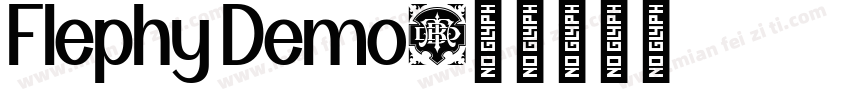 Flephy Demo字体转换
